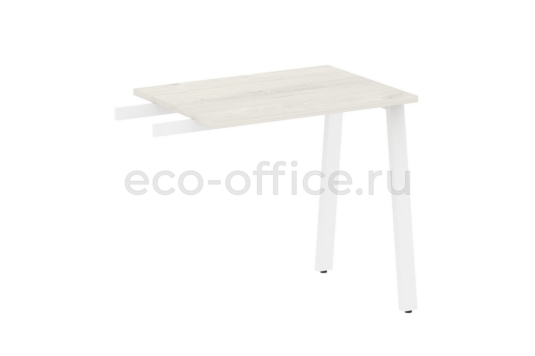 Приставной элемент на А-образном м/к METAL SYSTEM STYLE БА.ПР-2 Дуб Наварра / Белый металл  стоимость