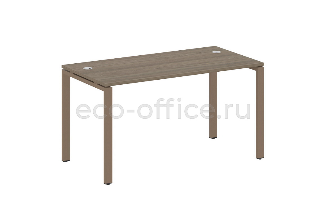 Стол письменный METAL SYSTEM STYLE БП.СП-3 Вяз Благородный / Мокко металл  стоимость