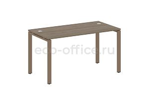 Стол письменный METAL SYSTEM STYLE БП.СП-3 Вяз Благородный / Мокко металл фото