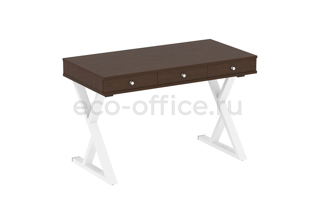 Стол на металлокаркасе HomeOffice VR.SP-1-118.M white Венге Цаво  стоимость