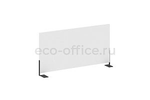 Экран для стола боковой L720 METAL SYSTEM STYLE Б.ЭКР-72 Белый / Антрацит металл фото