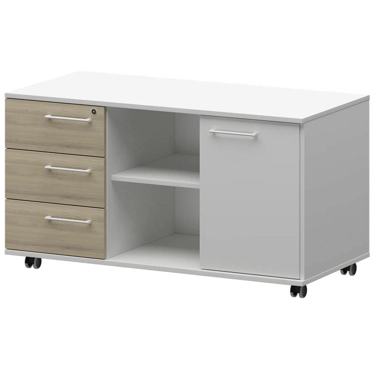 креденция левая protech kzt-62l кронберг/белый фото