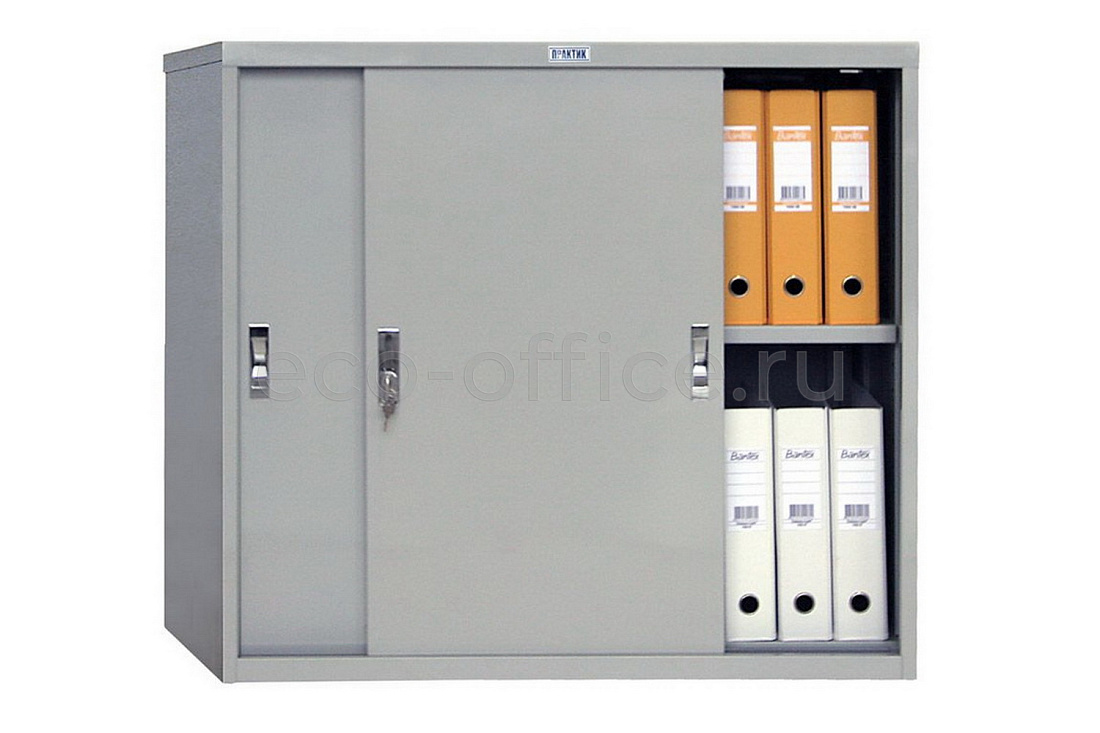 Шкаф офисный ПРАКТИК AMТ 0891 Серый RAL 7038  стоимость