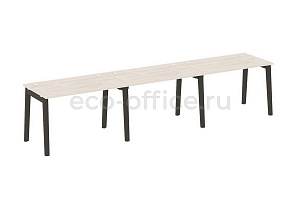 Рабочая станция на 3 рабочих места ONIX WOOD OW.RS-3.2.7 Денвер Светлый / Дуб Тёмный фото