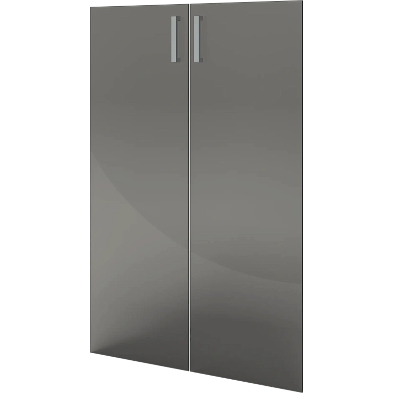 двери средние стеклянные protech нт-601.2.с.ф прозрачный фото