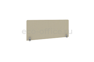 Экран тканевый для стола L1200 METAL SYSTEM STYLE Б.ТЭКР-2 Бежевая сетчатая ткань TW04 фото