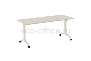 Стол складной мобильный X-PULL X.M-5.7 Денвер Светлый / Белый металл фото