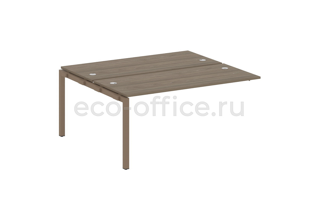 Проходной наборный элемент METAL SYSTEM QUATTRO 5x5 50БП.ПРС-СП-2.4 Вяз Благородный / Мокко металл купить в Москве