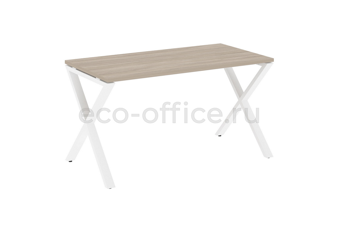 Стол рабочий LOFT VR.L-SRX-2.7 Дуб Аттик / Белый металл   стоимость