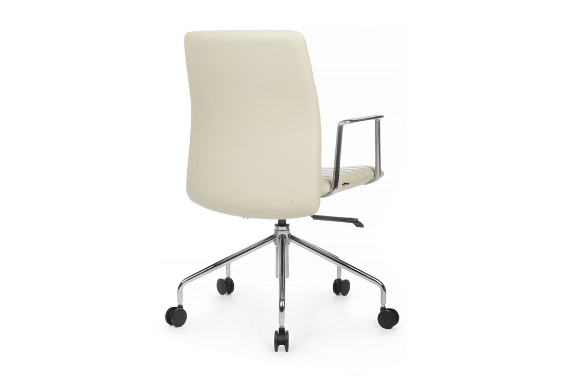 кресло офисное rv design lino b2410 бежевая экокожа фото