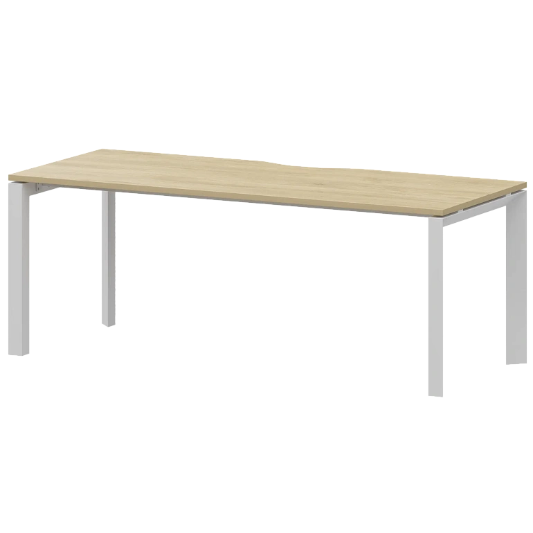 стол на металлокаркасе protech нтмп.п-180 баттл рок/белый фото