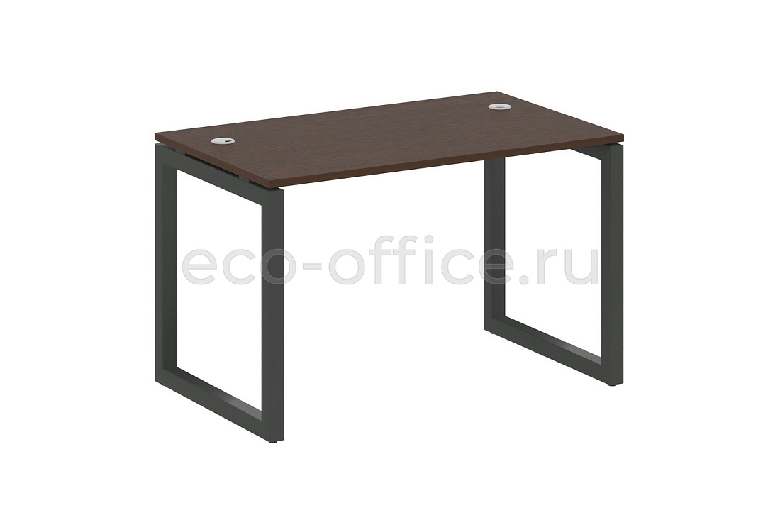 Стол письменный METAL SYSTEM QUATTRO 5x5 50БО.СП-2 Венге Цаво / Антрацит металл  стоимость