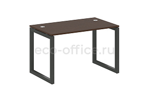 Стол письменный METAL SYSTEM QUATTRO 5x5 50БО.СП-2 Венге Цаво / Антрацит металл фото