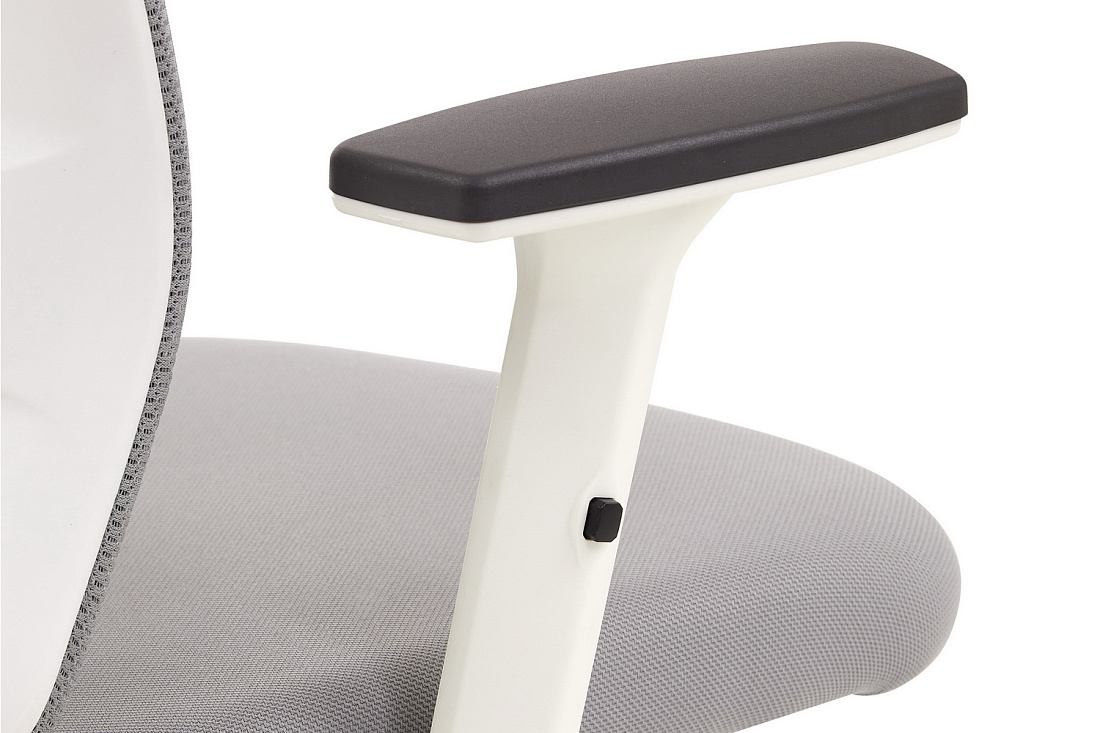 кресло rv chair lid 853a-1-dp3d серая сетка / серая ткань фото