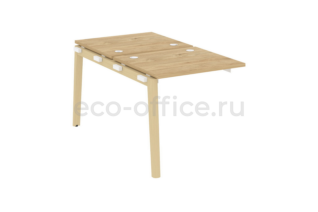 Наборный элемент рабочей станции на 2 рабочих места ONIX WOOD OW.2.NRS-0.7 Тиквуд Светлый / Дуб Светлый  стоимость