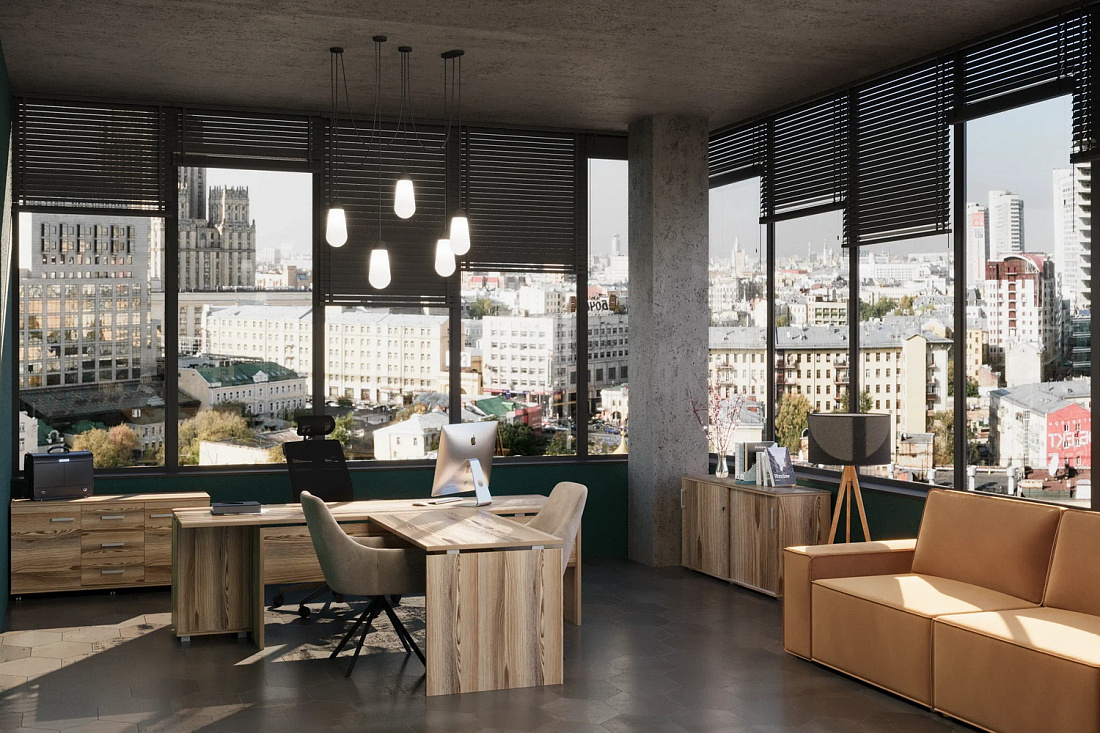 кабинет руководителя аргентум дуб сафари фото