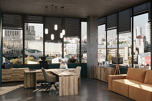 Кабинет руководителя АРГЕНТУМ Дуб Сафари фото