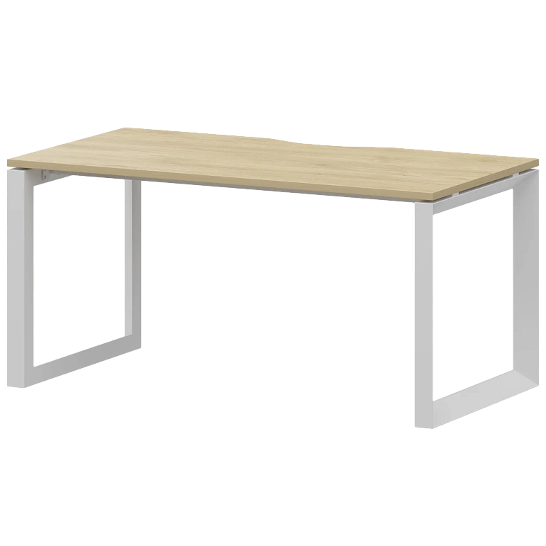 стол на металлокаркасе protech нтмп.о-140 баттл рок/белый фото