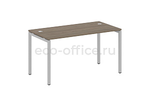 Стол письменный METAL SYSTEM QUATTRO 4x4 40БП.СП-3 Вяз Благородный / Серый металл фото
