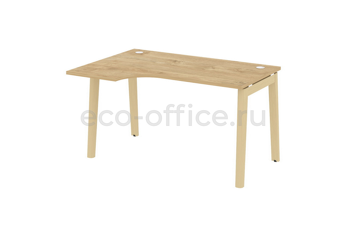 Стол эргономичный левый ONIX WOOD OW.SA-2 (L) Тиквуд Светлый / Дуб Светлый  стоимость