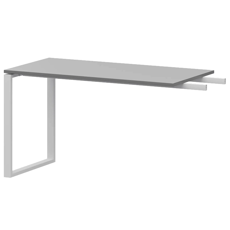 бриф-приставка на металлокаркасе protech ам.о-120.60 серый/белый фото