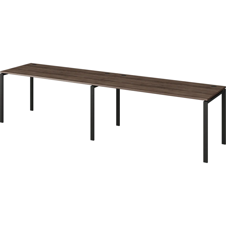 бенч линейный на 2 рабочих места protech амбл-004 лагос/антрацит фото