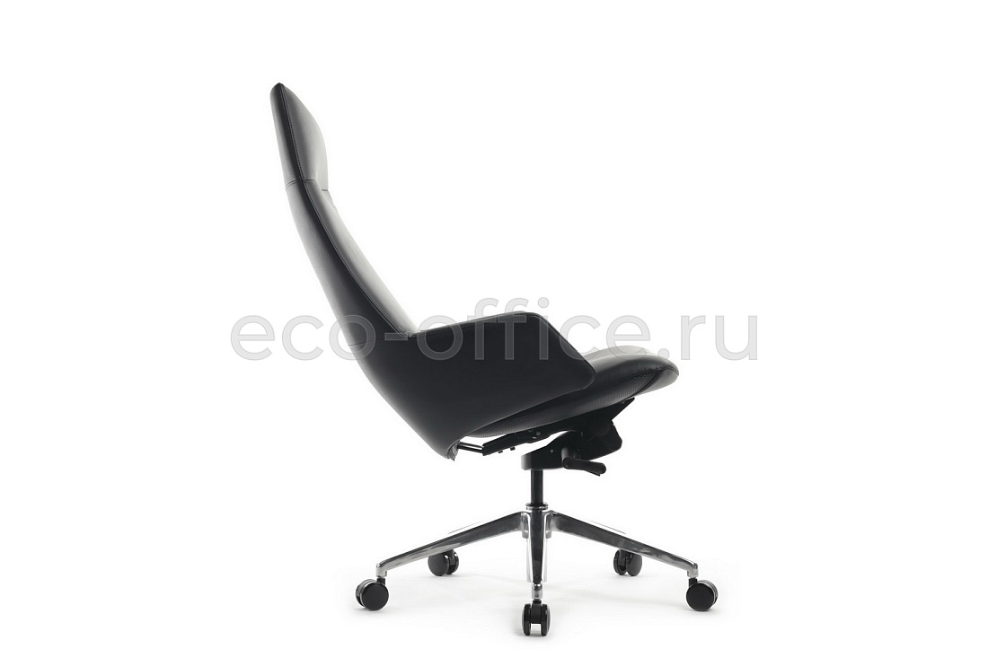 Кресло руководителя RV Design SPELL A1719 Чёрная кожа  стоимость