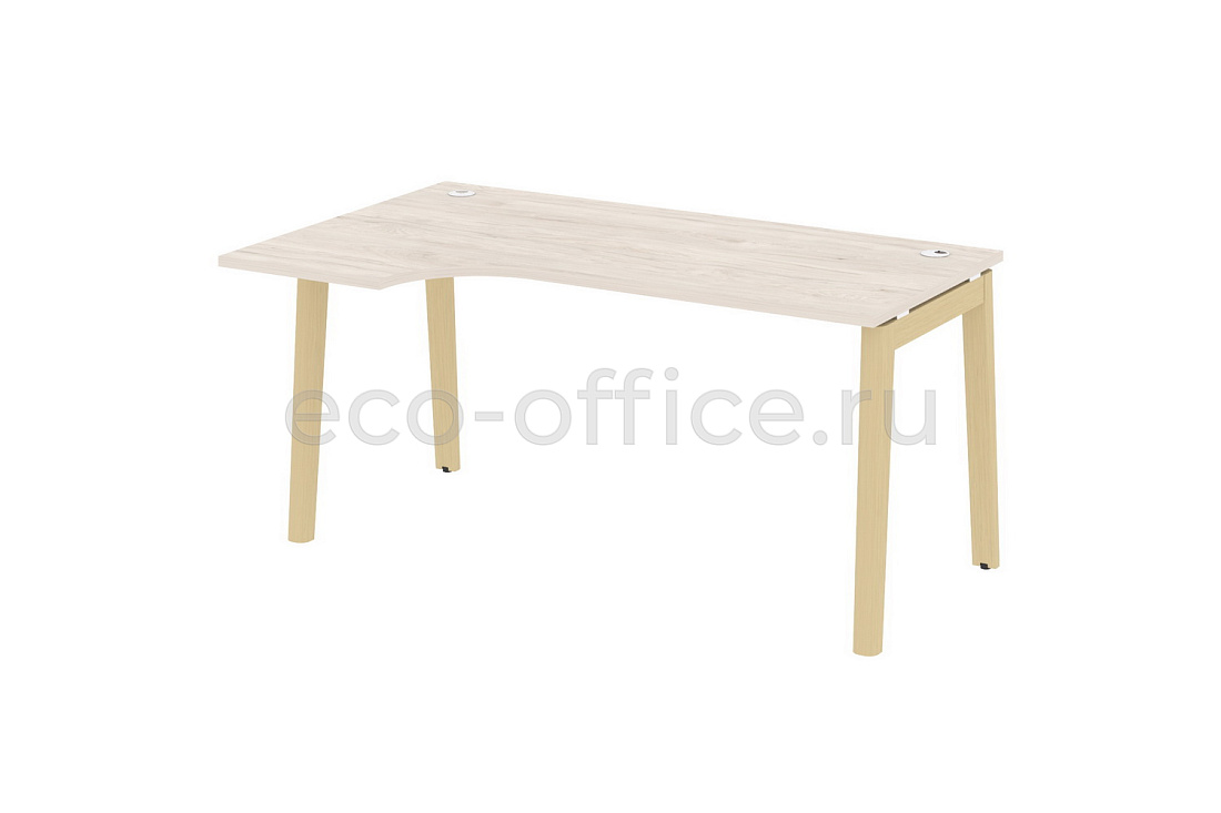 Стол эргономичный левый ONIX WOOD OW.SA-1 (L) Денвер Светлый / Дуб Светлый  стоимость