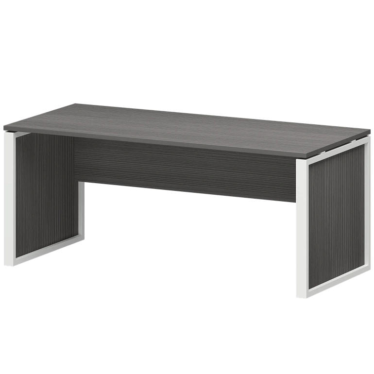 стол руководителя protech нтм-180 лиственница/белый фото