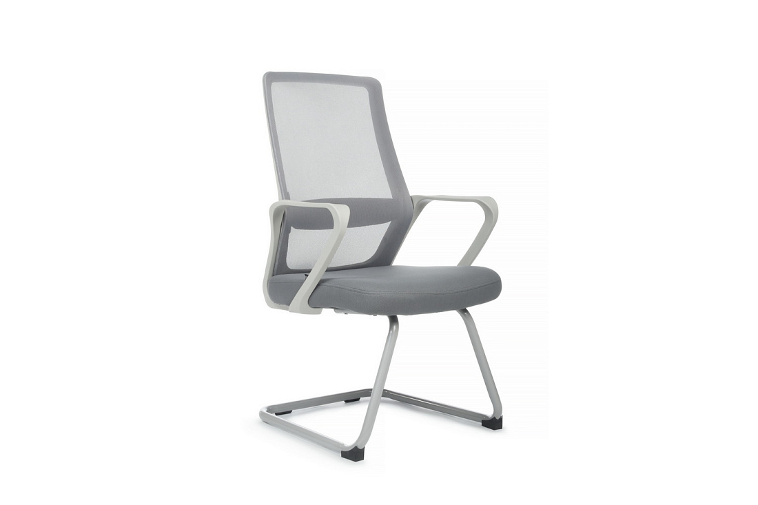 конференц-кресло rv chair point 8325g тёмно-серая ткань фото