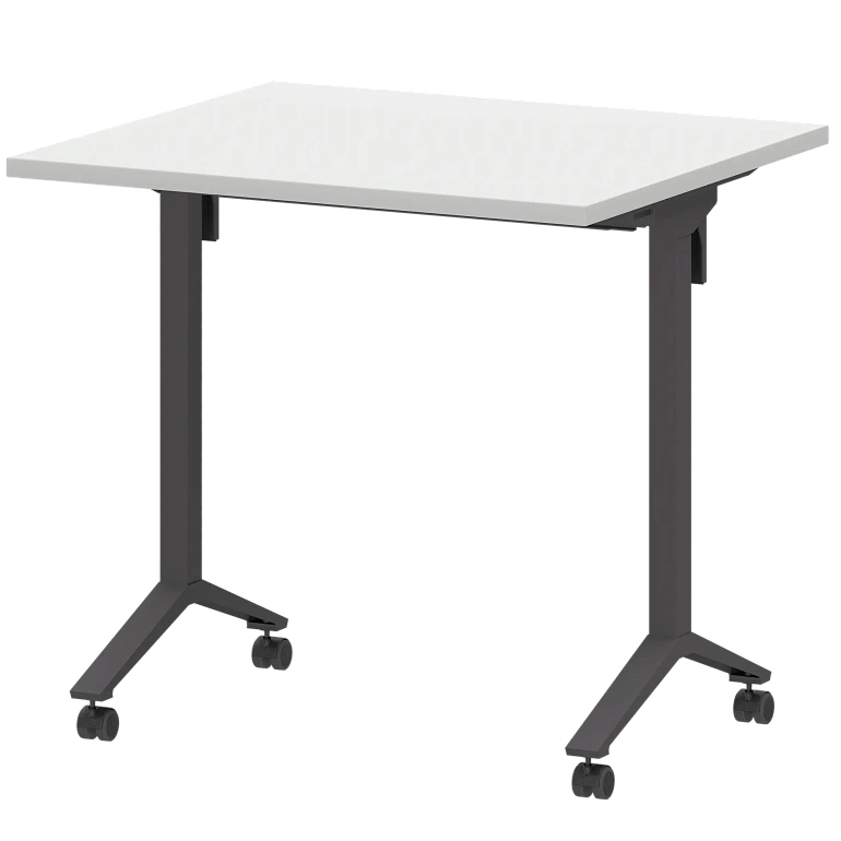 стол мобильный складной protech мб25-80.70 белый/антрацит фото