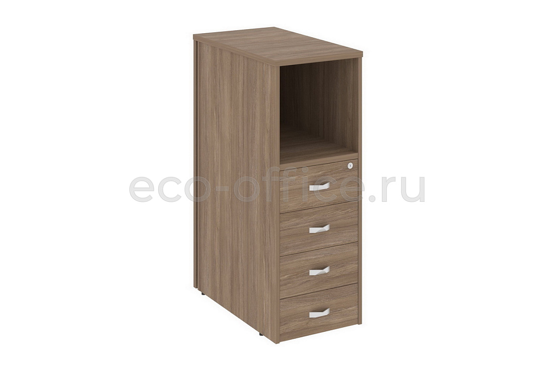 Тумба 4 ящика завершающая левая ONIX O.R-TV-4 (L) Дуб Аризона  стоимость