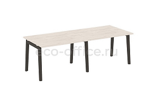 Стол переговорный (2 столешницы) ONIX WOOD OW.PRG-2.2 Денвер Светлый / Дуб Тёмный фото