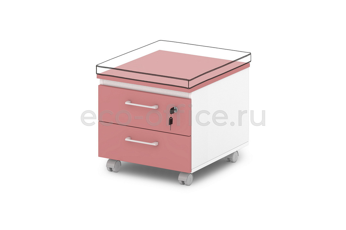 Тумба подкатная низкая SENTIDA COLOR S-96 Инжир  стоимость