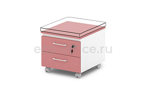 Тумба подкатная низкая SENTIDA COLOR S-96 Инжир фото
