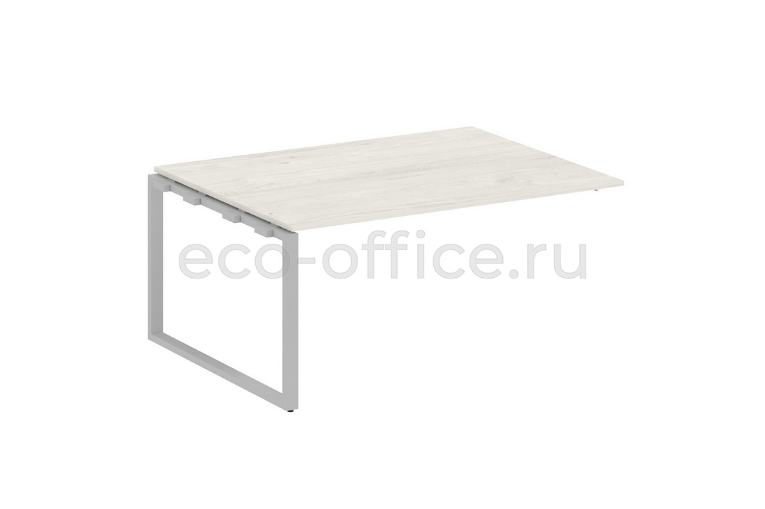 Проходной наборный элемент переговорного стола METAL SYSTEM STYLE БО.ППРГ-4 Дуб Наварра / Серый металл  стоимость