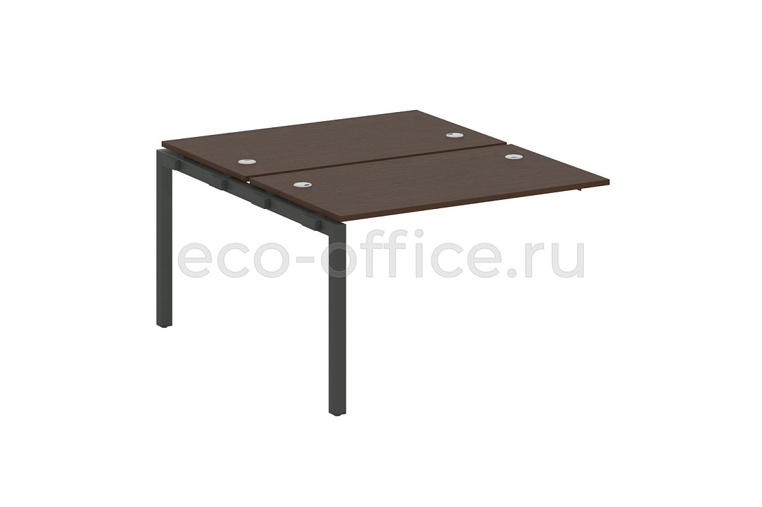 Проходной наборный элемент METAL SYSTEM QUATTRO 5x5 50БП.ПРС-СП-2.2 Венге Цаво / Антрацит металл купить в Москве