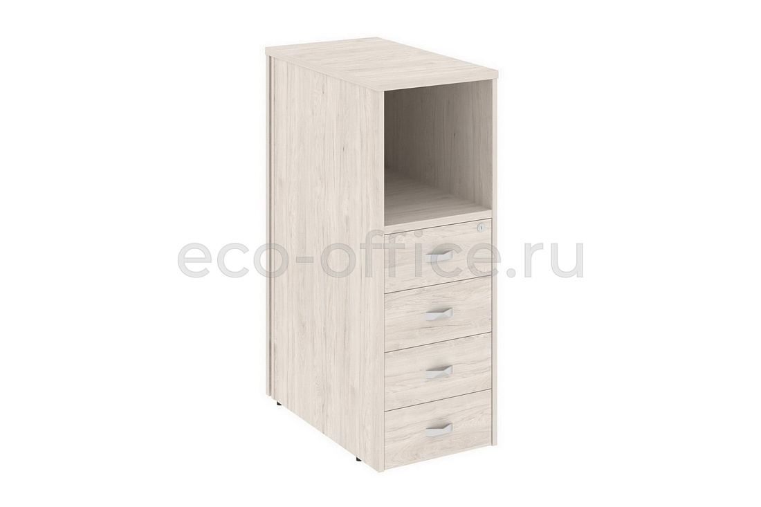 Тумба 4 ящика завершающая левая ONIX O.R-TV-4 (L) Денвер Светлый  стоимость