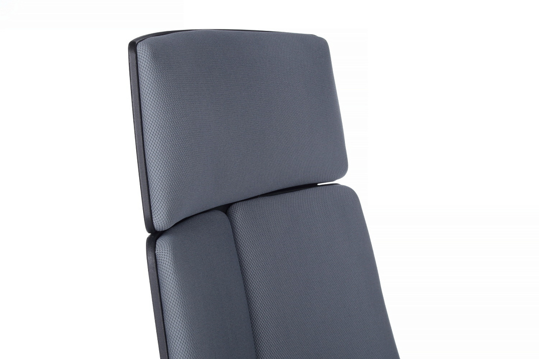 Кресло офисное RV Chair IQ RV 8989 Чёрный пластик / Серая ткань  стоимость