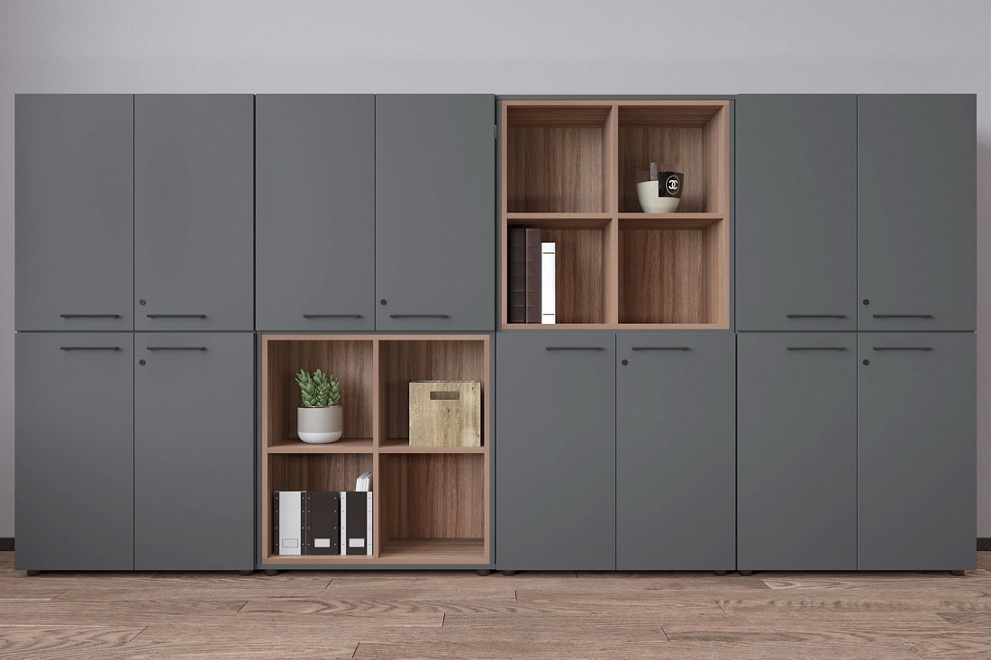 кабинет руководителя кортез темный шимо / графит фото