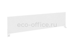Экран боковой (ЛДСП) ONIX O.EKR-147 Белый Бриллиант / Белый металл фото