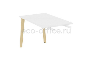 Брифинг-приставка ONIX WOOD DIRECT OW.BR-11 Белый Бриллиант / Дуб Светлый фото