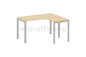 Стол криволинейный правый METAL SYSTEM STYLE БП.СА-3 (R) Акация Лорка / Серый металл фото