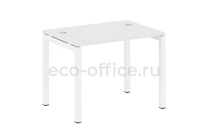 Стол письменный METAL SYSTEM QUATTRO 5x5 50БП.СП-1 Белый / Белый металл фото
