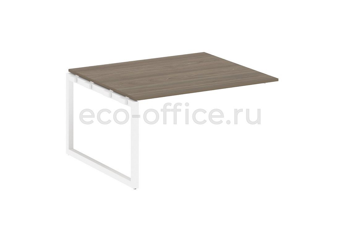 Проходной наборный элемент переговорного стола METAL SYSTEM QUATTRO 5x5 50БО.ППРГ-3 Вяз Благородный / Белый металл  стоимость