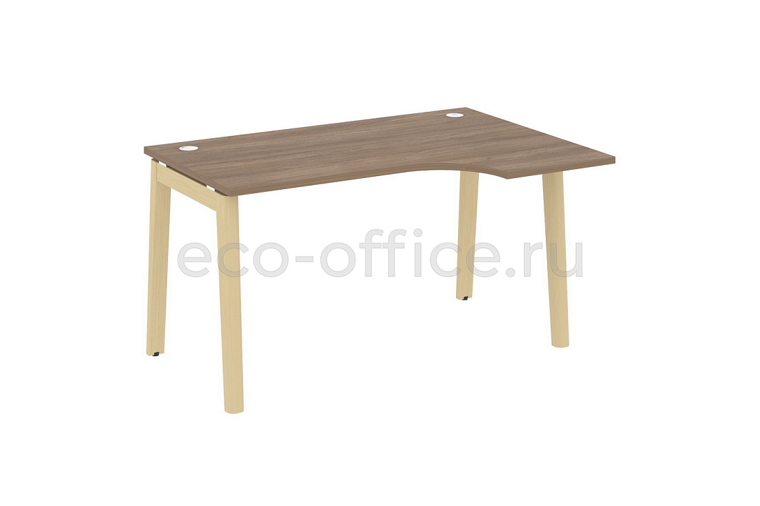 Стол эргономичный правый ONIX WOOD OW.SA-2 (R) Дуб Аризона / Дуб Светлый  стоимость