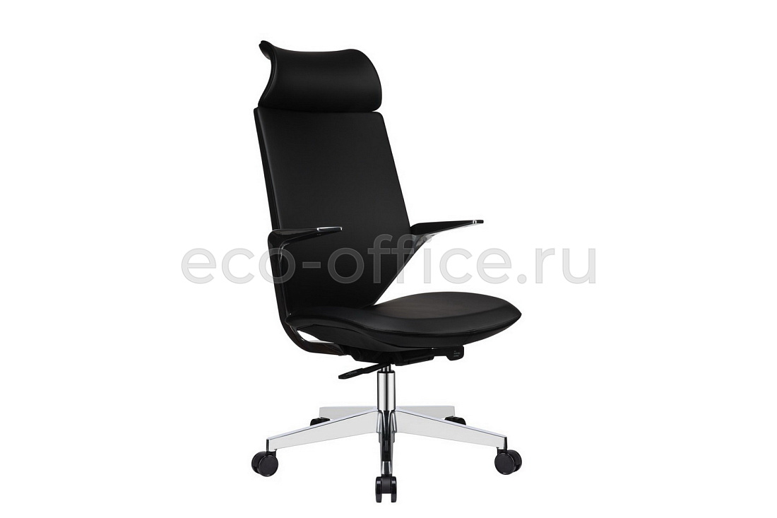 Кресло RV Design FORM F1-B Чёрная экокожа  стоимость