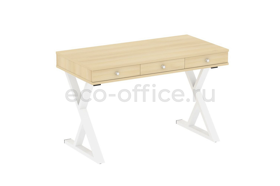 Стол на металлокаркасе HomeOffice VR.SP-1-118.M white Акация Лорка  стоимость