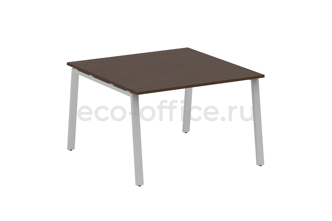 Стол переговорный (1 столешница) METAL SYSTEM STYLE БА.ПРГ-1.2 Венге Цаво / Серый металл  стоимость