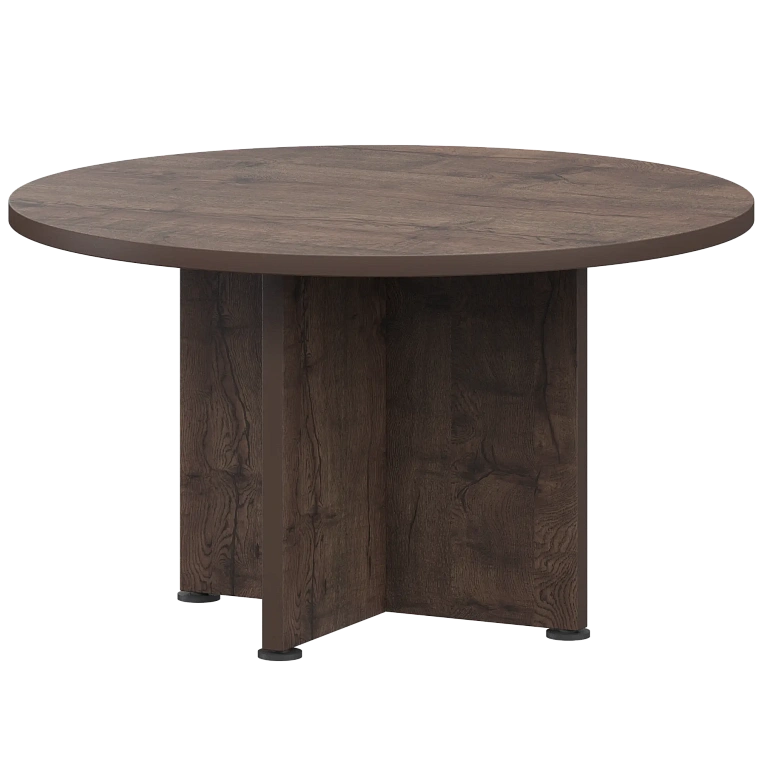 стол для переговоров круглый protech к-964 дуб апрель фото